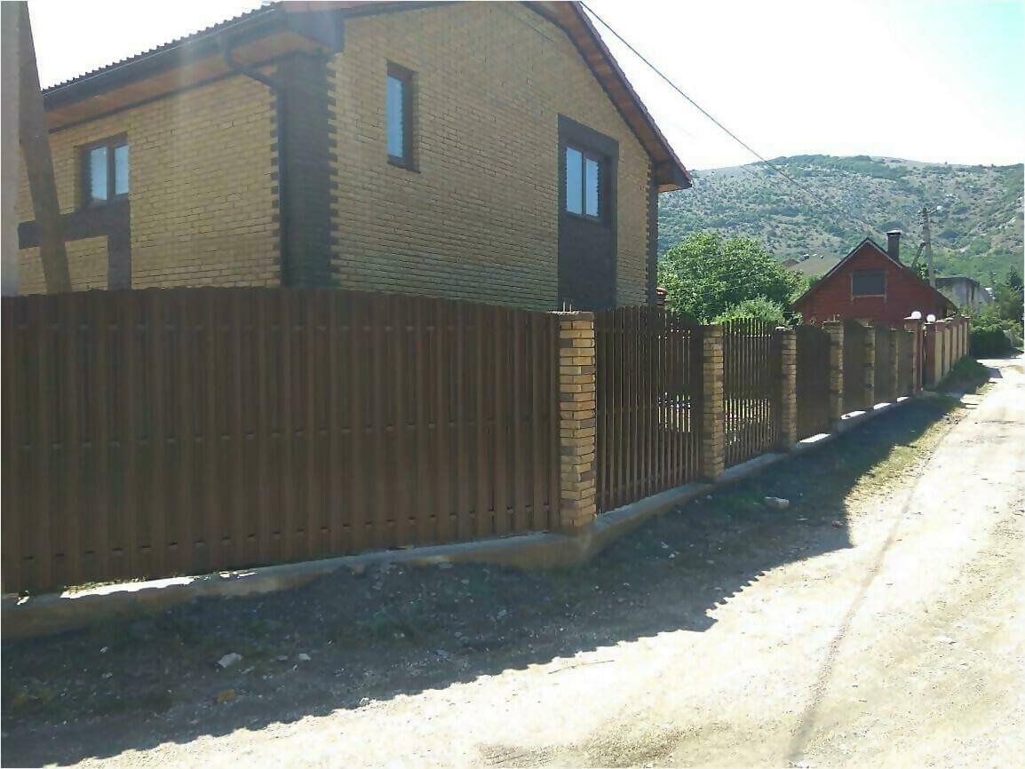 забор из штакетника 110м фото7 в Киржаче