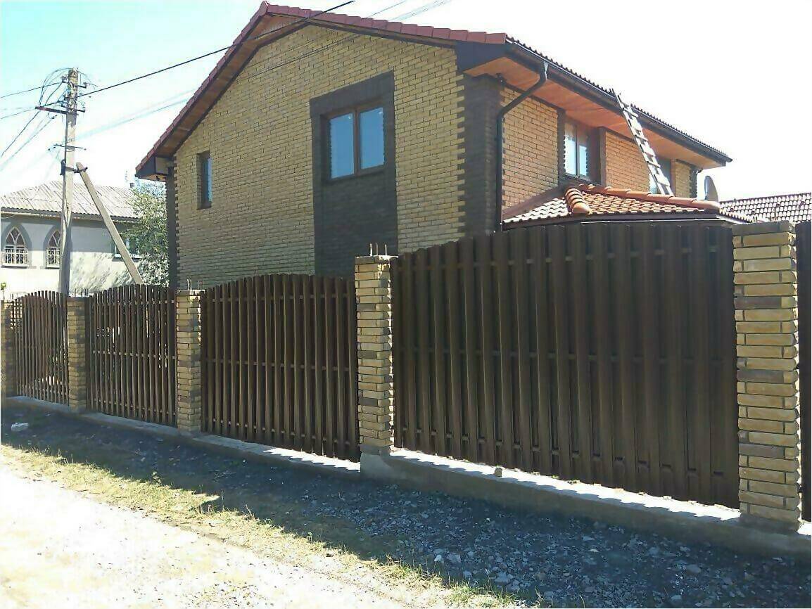 забор из штакетника 110м фото6 в Киржаче