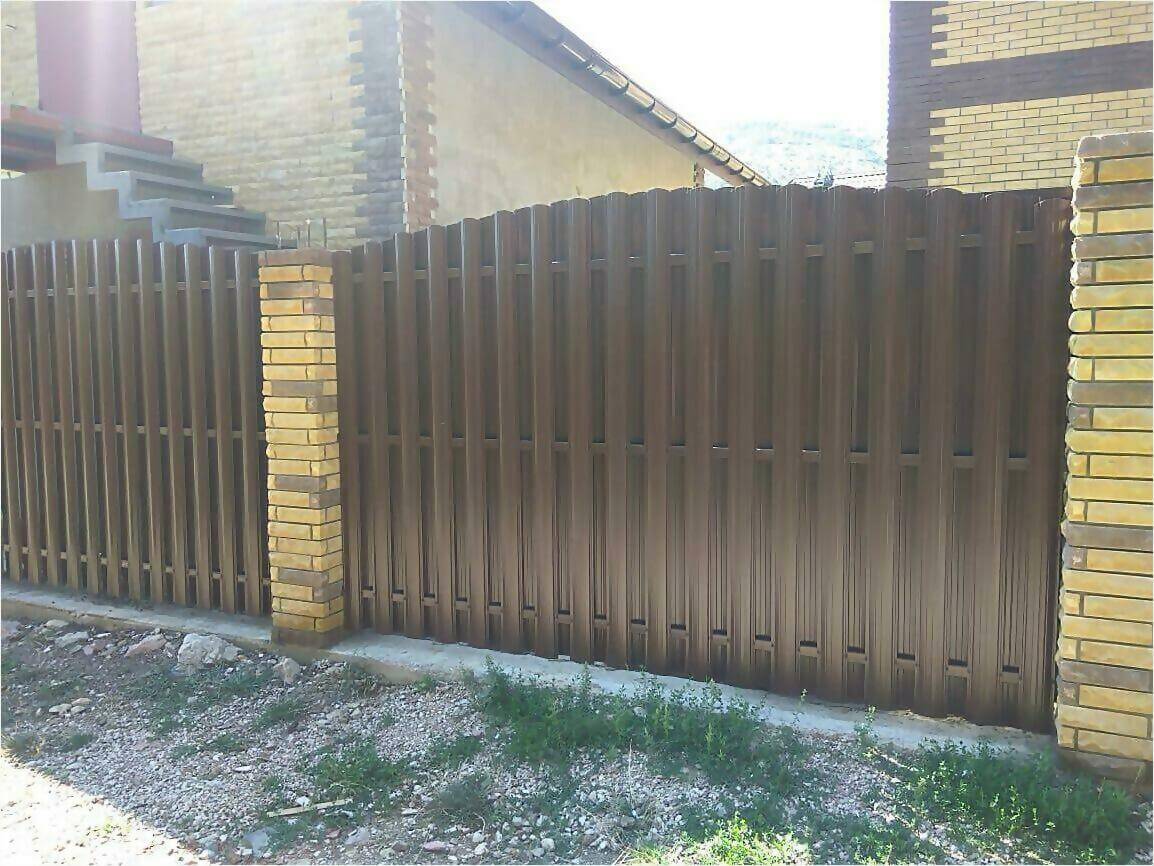 забор из штакетника 110м фото3 в Киржаче