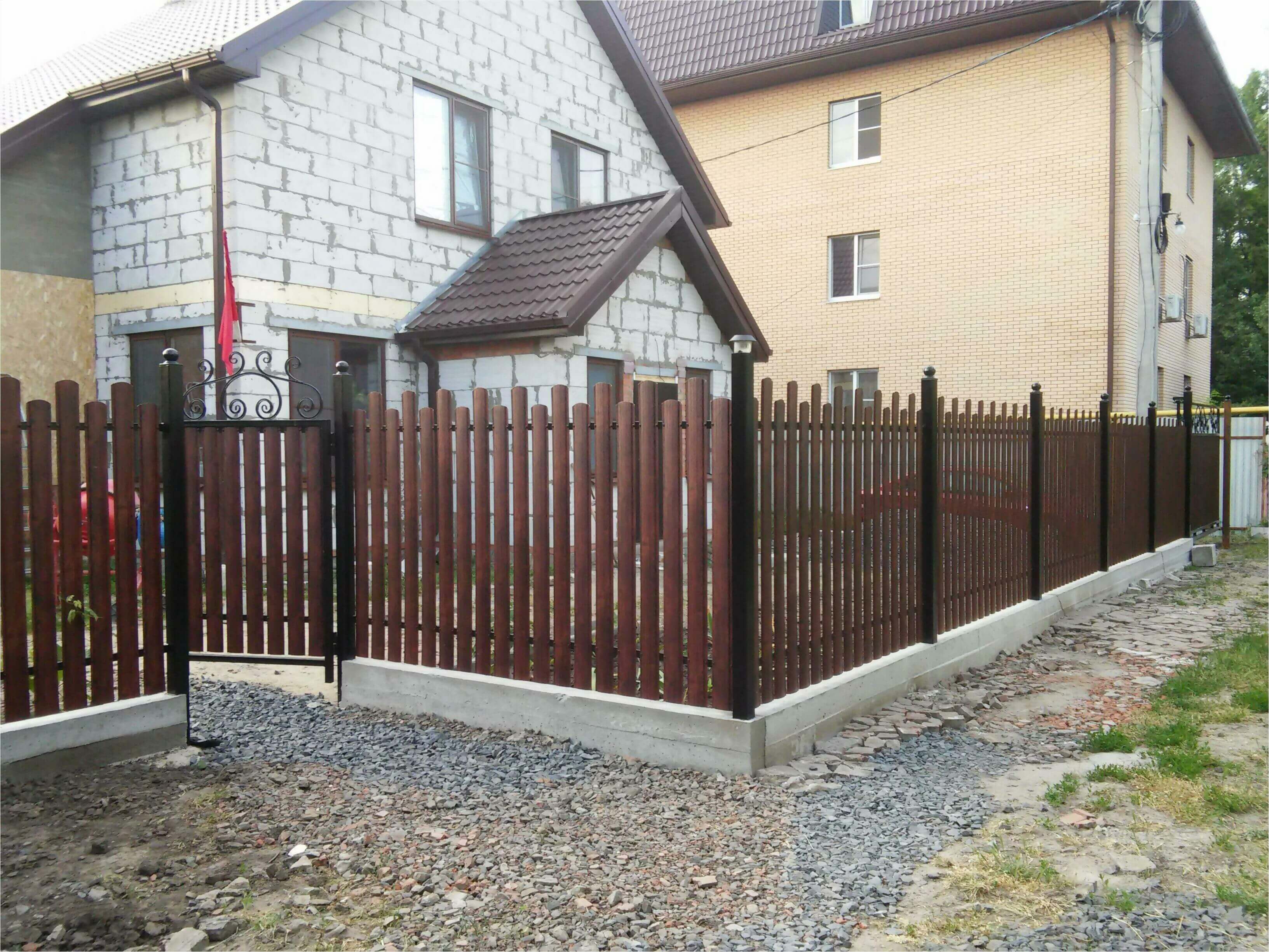 Забор из штакетника 90м фото5 в Киржаче