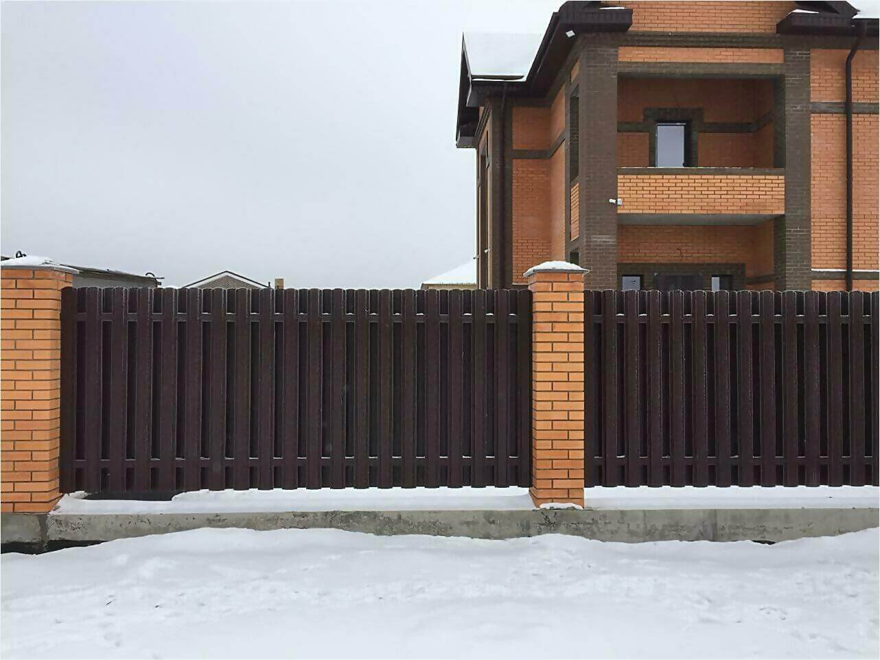 Забор из штакетника 95м фото6 в Киржаче