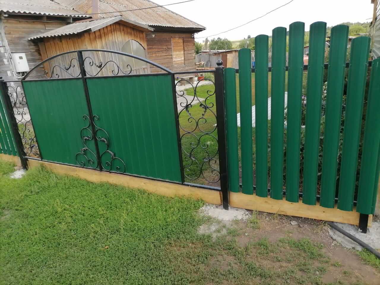 забор из штакетника Зеленый Мох фото7 в Киржаче