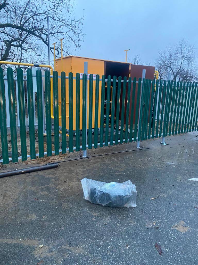 Забор из штакетника ЭКО-М 12м RAL6005 Зеленый Мох в Киржаче