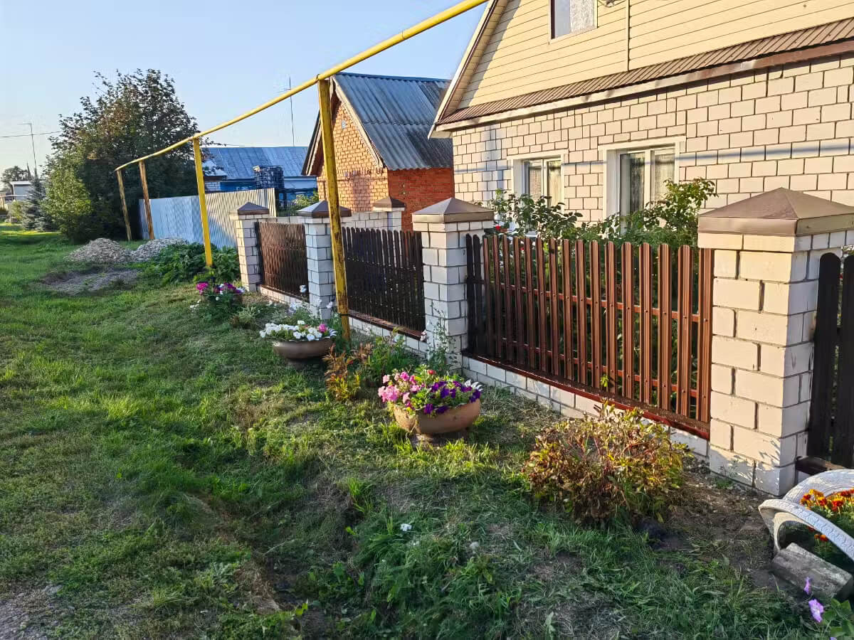 Забор из евроштакетника 10м RAL8017/8017 Шоколад двусторонний фото 2 в Киржаче